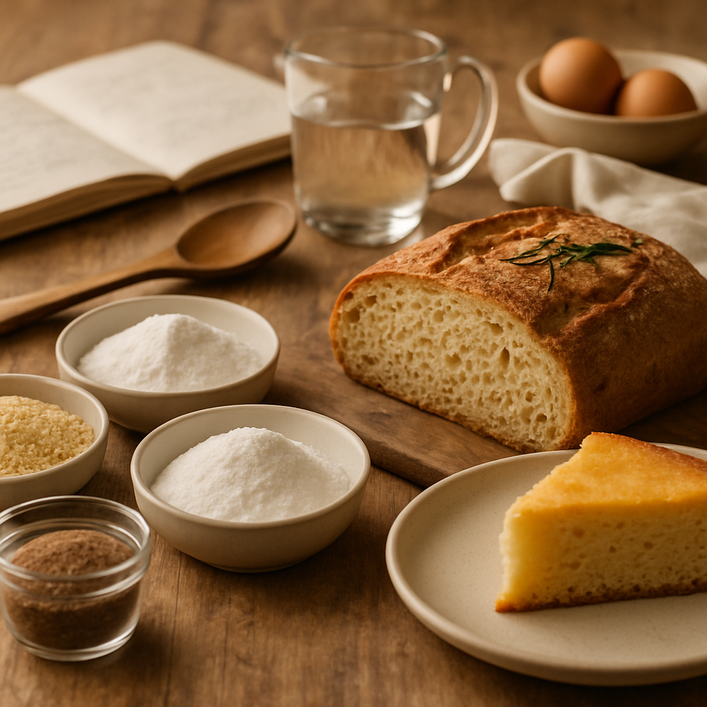 Backen ohne Weizen: wheatlessandmeatless.com