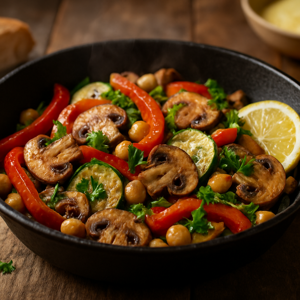 Pfannengerichte mit Gemüse: Kreative Rezepte Wheatless & Meatless